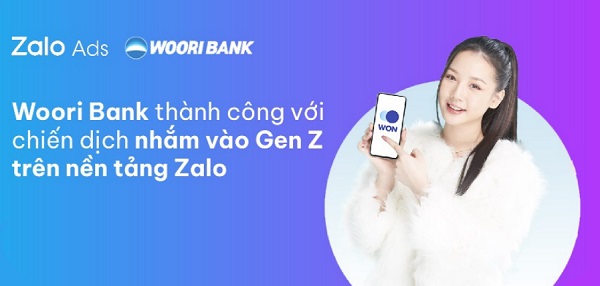 Woori Bank thành công với chiến dịch nhắm vào Gen Z