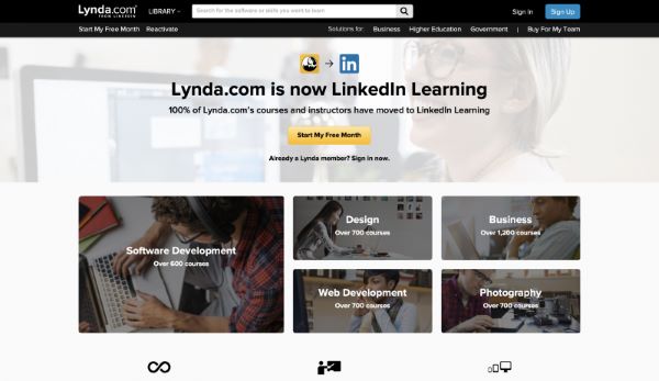  Lynda - digital marketing cho người mới bắt đầu